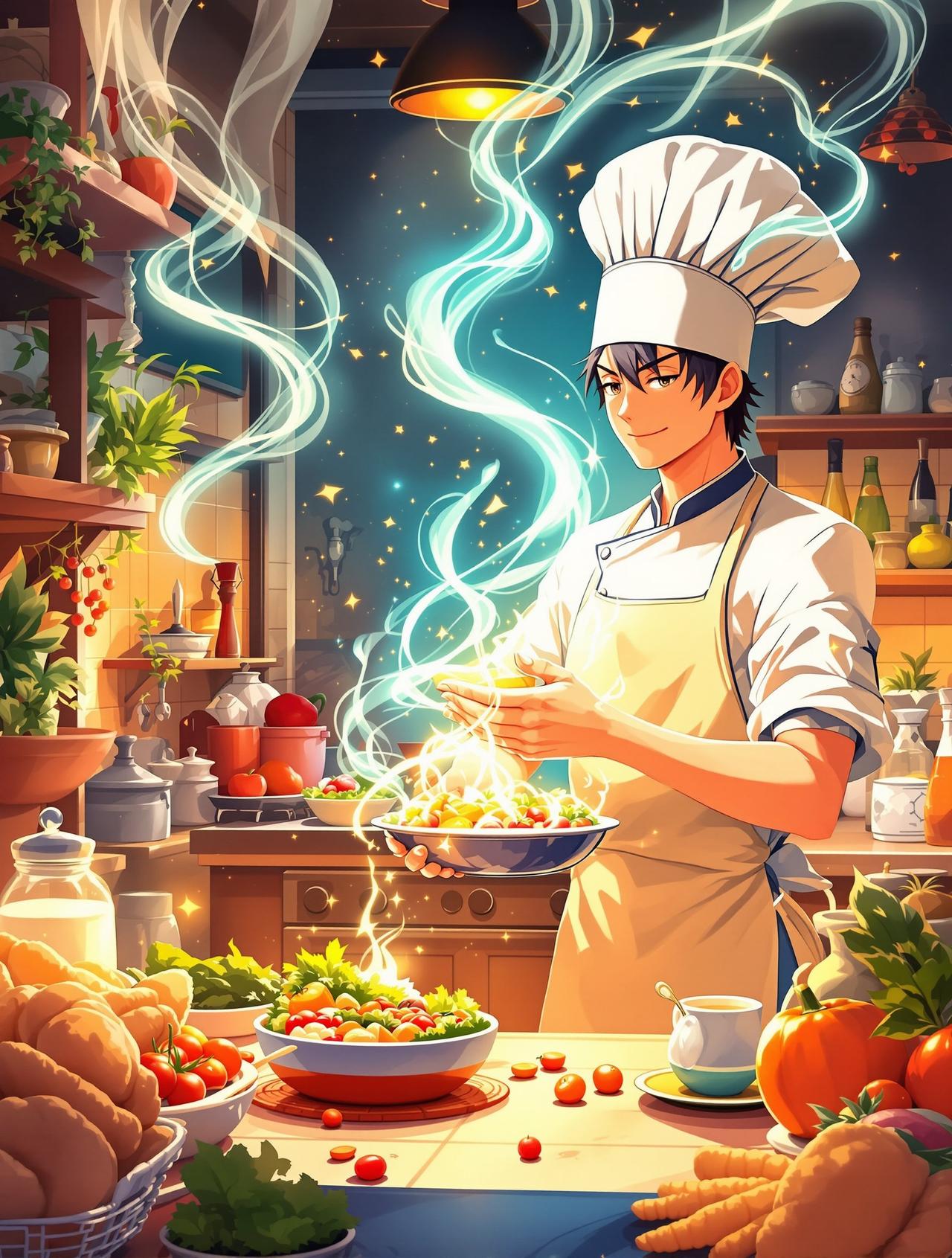 爱看漫画作品《食灵》封面