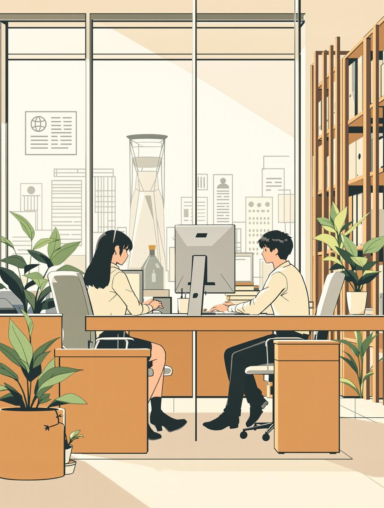 爱看漫画作品《办公室物语》封面