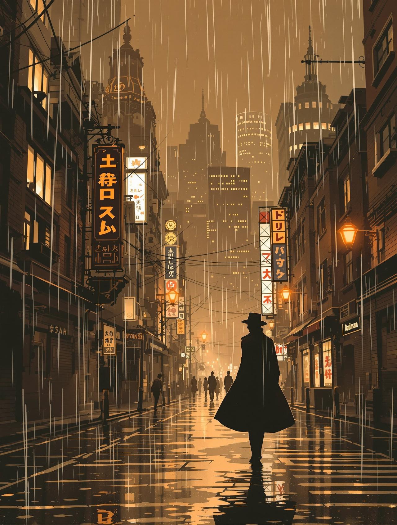 爱看漫画作品《暗夜追踪者》封面