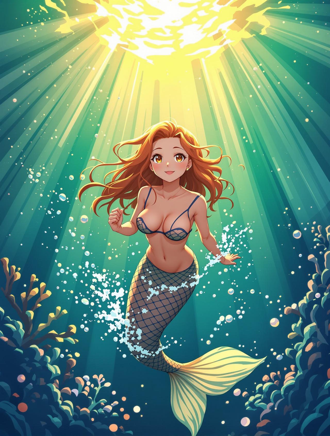 爱看漫画作品《深海回响》封面