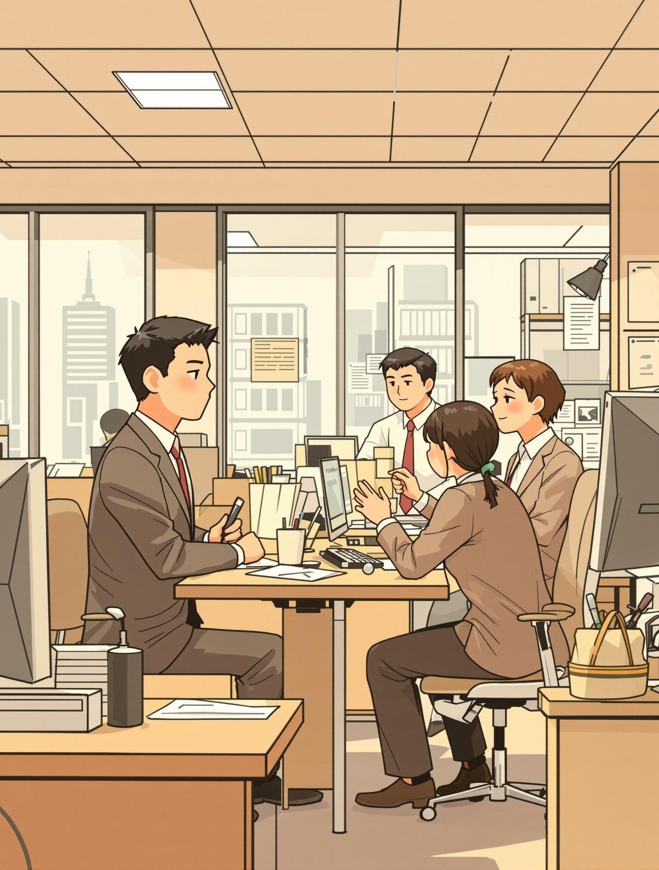 爱看漫画作品《办公室物语》封面